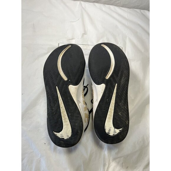 Sz 6Y Nike Team Hustle D9 Mid Black Metallic Gold AQ4224-004 - Picture 9 of 16